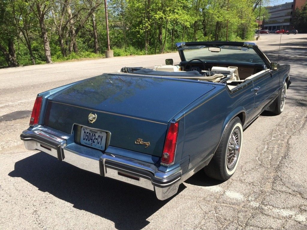 1985 Cadillac Eldorado Biarritz Convertible