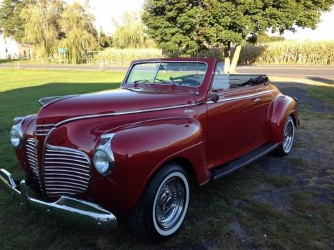 1941 Plymouth Special Deluxe Convertible zu verkaufen