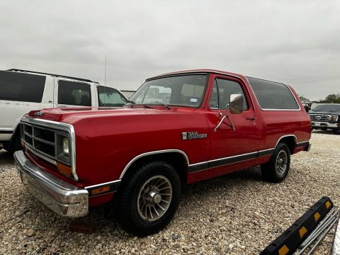 1986 Dodge Ramcharger zu verkaufen